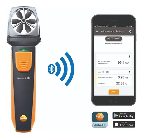 Instrumentación testo 410i